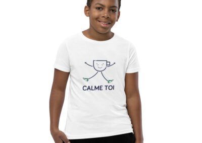 T-shirt ado unisex | Calme Toi Café